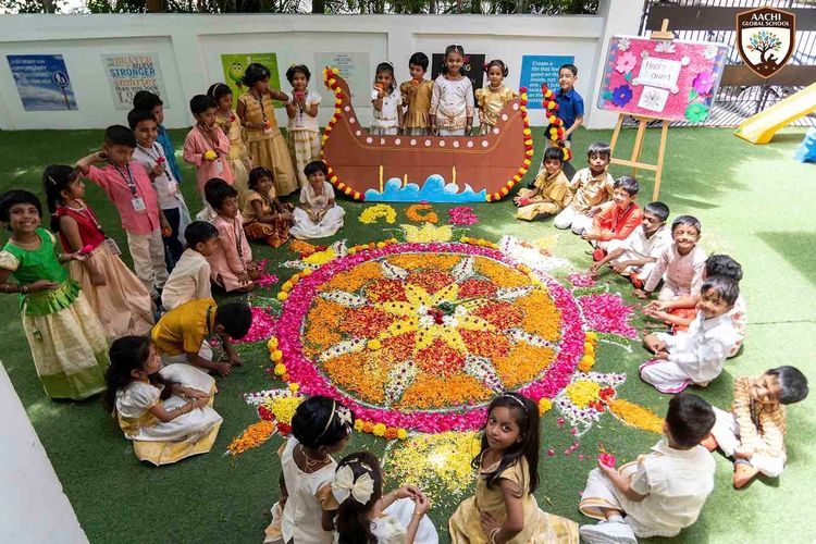 Onam Celebration Day 2023 - Aachi Global School, Chennai