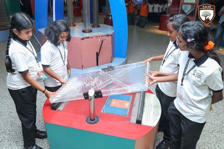 Educational Trip to Visvesvaraya Industrial & Technological Museum - Aachi Global School, Chennai