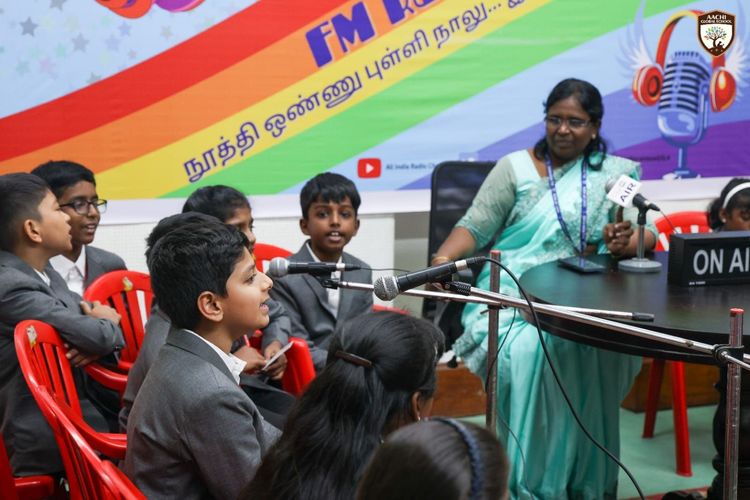 World Radio Day: 13 Feb 2023 - Aachi Global School, Chennai