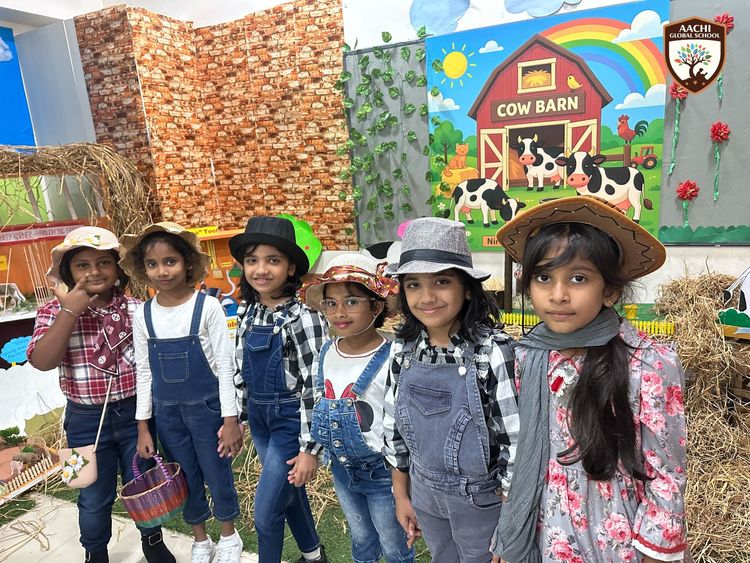 Little Farmers Day Experiential Learning at Aachi Global School - Aachi Global School, Chennai
