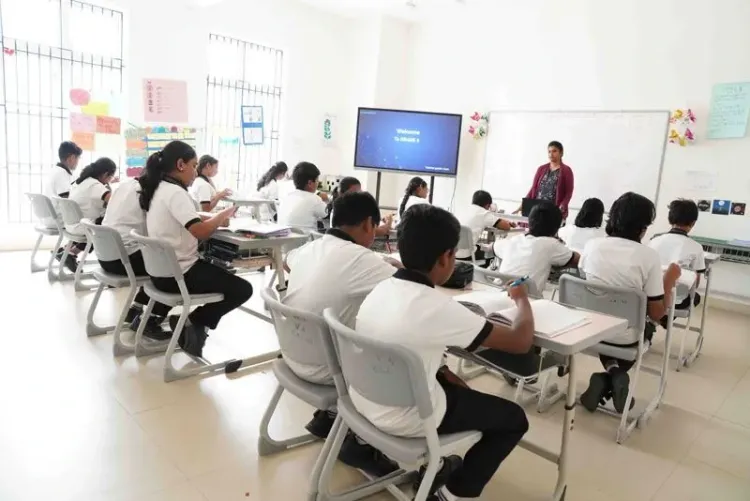Smart Class Rooms - Aachi Global School facility