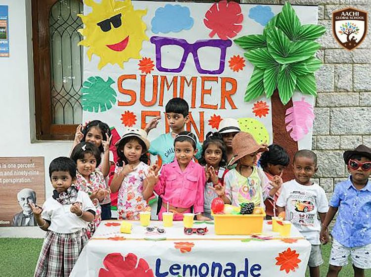 Summer Fun Day Extravaganza: Celebrating the End of the Academic Year - Aachi Global School, Chennai