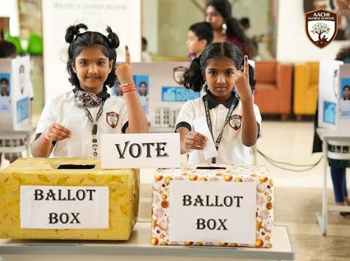 Student Council Election Process and Leadership Development - Aachi Global School, Chennai